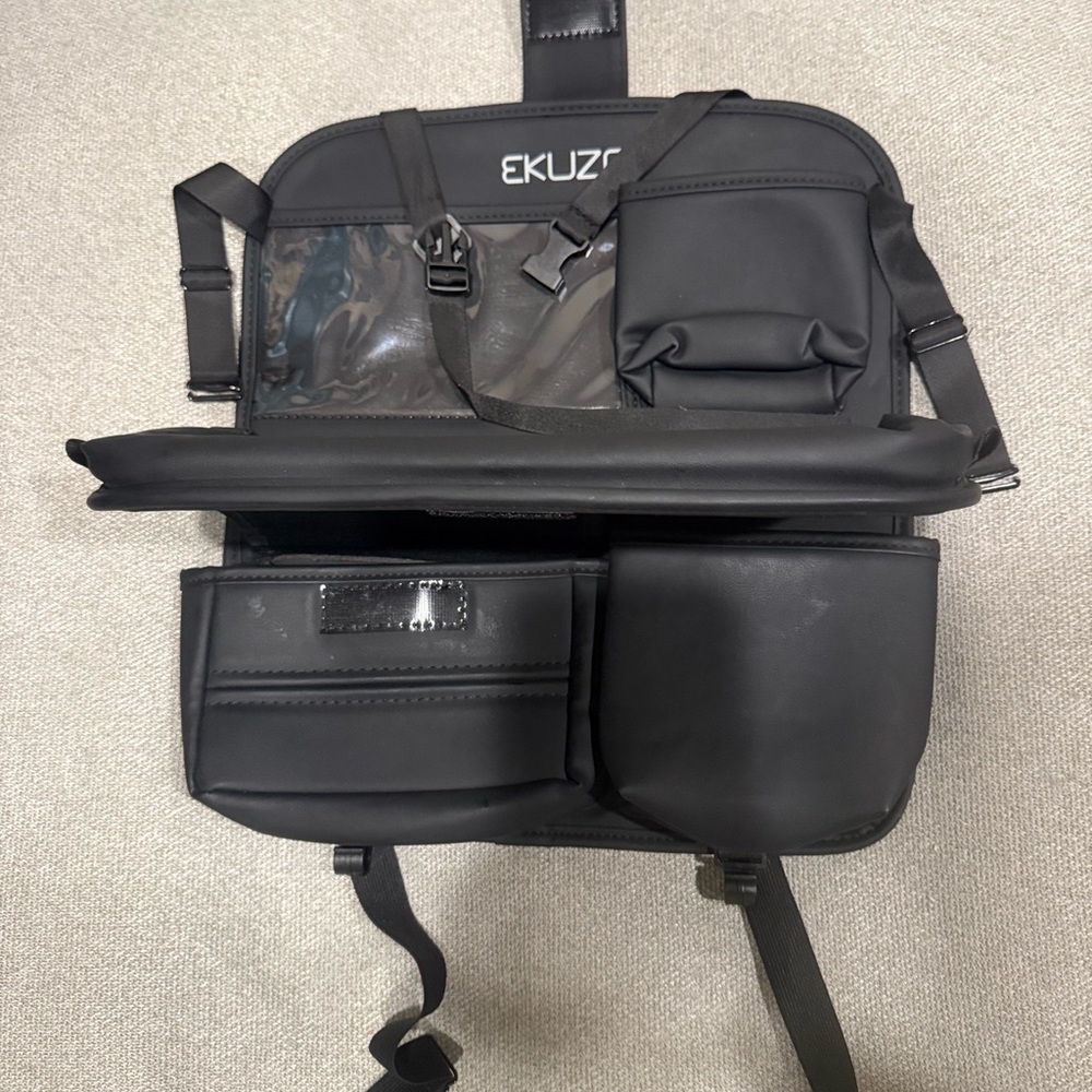 Black Multi-Pocket car organizer